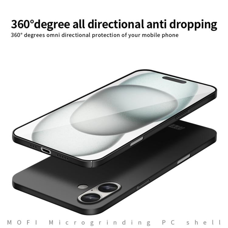 MOFI Mattes, ultra-dünnes Hardcase für iPhone 17e / 16e, iPhone 17 Pro Max, iPhone 17 Pro, iPhone 17