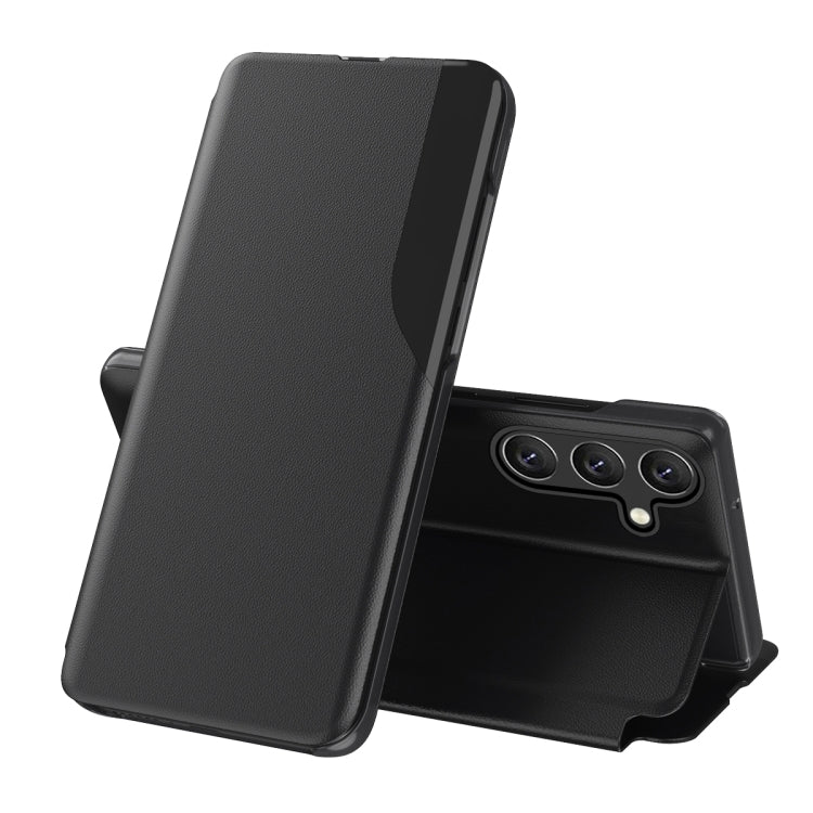 Attraction Flip Holder Leather Phone Case, For Samsung Galaxy A05s, For Samsung Galaxy M34 5G, For Samsung Galaxy S23 FE 5G, For Samsung Galaxy A13 5G