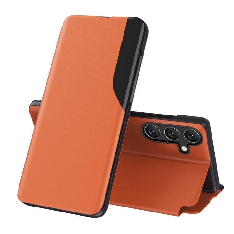 Attraction Flip Holder Leather Phone Case, For Galaxy S26+ 5G, For Galaxy S26 Ultra 5G, For Galaxy S26 5G, For Galaxy A27 5G