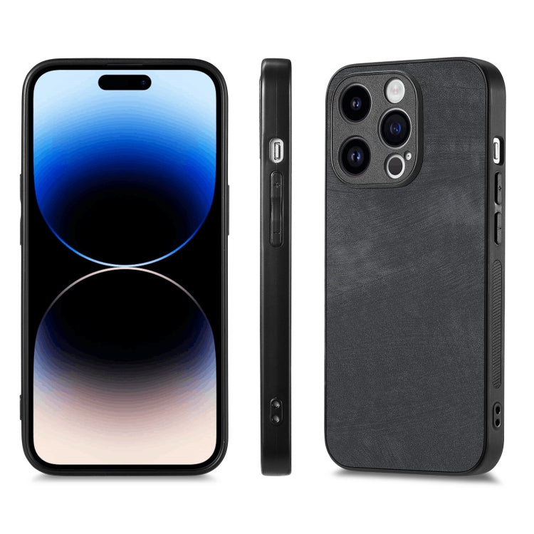 Vintage Leather PC Back Cover Phone Case, For iPhone 14 Pro Max, For iPhone 7 / 8 / SE 2022 / SE 2020, For iPhone 13 Pro Max, For iPhone 13 Pro