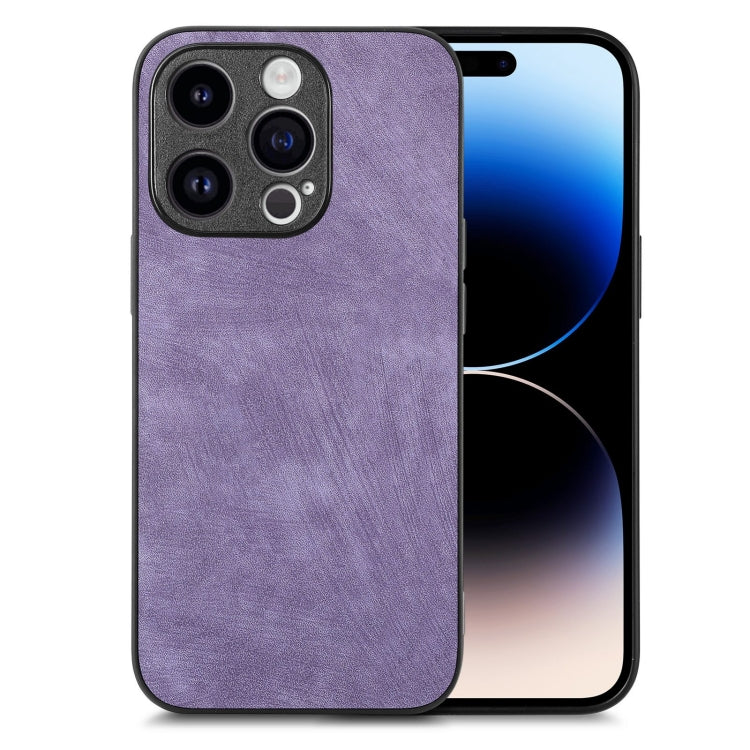 Vintage Leather PC Back Cover Phone Case, For iPhone 14 Pro Max, For iPhone 7 / 8 / SE 2022 / SE 2020, For iPhone 13 Pro Max, For iPhone 13 Pro