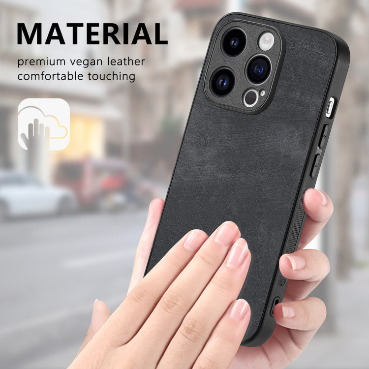 Vintage Leather PC Back Cover Phone Case, For iPhone 13, For iPhone 13 mini, For iPhone 12, For iPhone 12 Pro Max