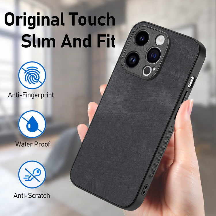 Vintage Leather PC Back Cover Phone Case, For iPhone 13, For iPhone 13 mini, For iPhone 12, For iPhone 12 Pro Max