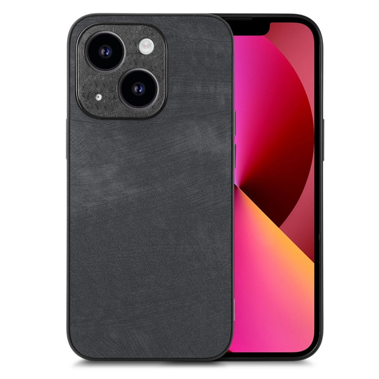 Vintage Leather PC Back Cover Phone Case, For iPhone 13, For iPhone 13 mini, For iPhone 12, For iPhone 12 Pro Max