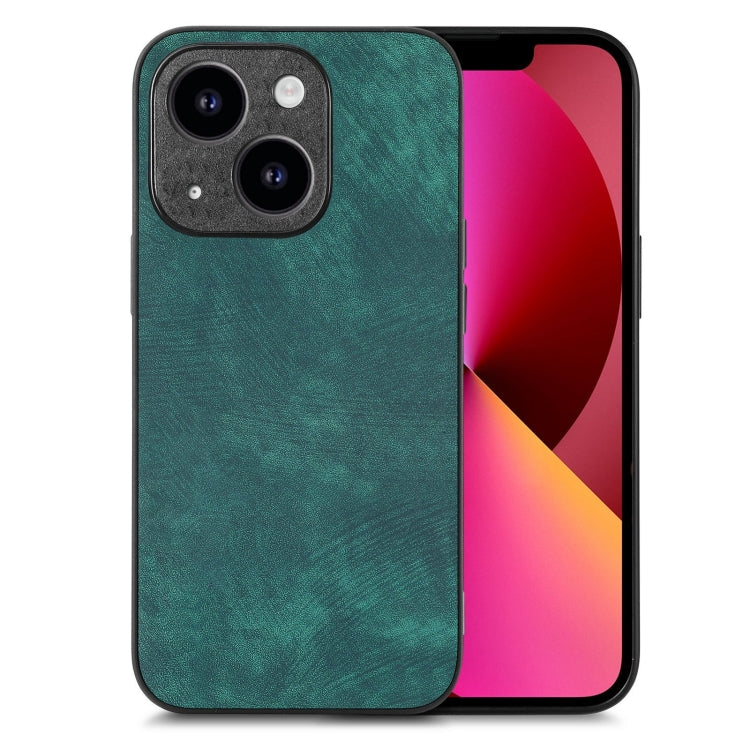 Vintage Leather PC Back Cover Phone Case, For iPhone 13, For iPhone 13 mini, For iPhone 12, For iPhone 12 Pro Max