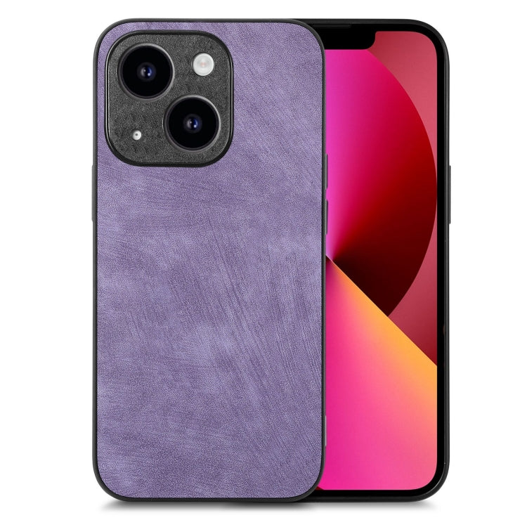 Vintage Leather PC Back Cover Phone Case, For iPhone 13, For iPhone 13 mini, For iPhone 12, For iPhone 12 Pro Max