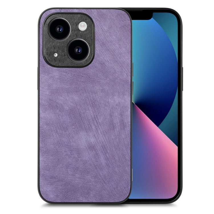 Vintage Leather PC Back Cover Phone Case, For iPhone 13, For iPhone 13 mini, For iPhone 12, For iPhone 12 Pro Max