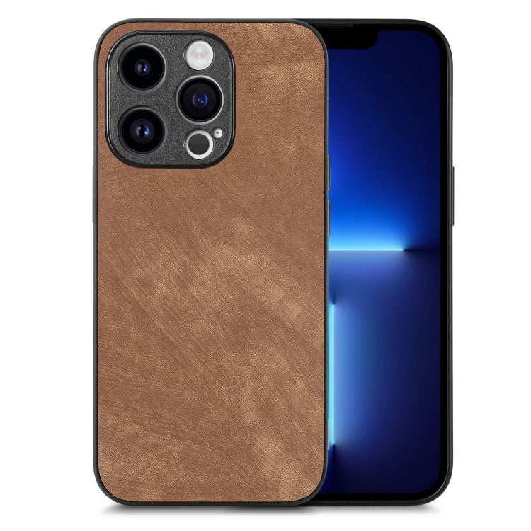 Vintage Leather PC Back Cover Phone Case, For iPhone 14 Pro Max, For iPhone 7 / 8 / SE 2022 / SE 2020, For iPhone 13 Pro Max, For iPhone 13 Pro