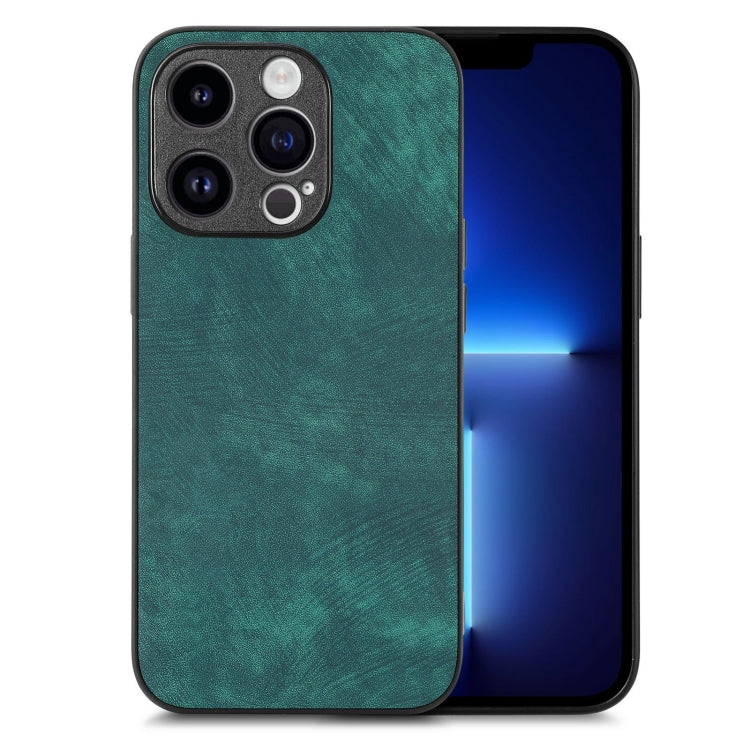 Vintage Leather PC Back Cover Phone Case, For iPhone 14 Pro Max, For iPhone 7 / 8 / SE 2022 / SE 2020, For iPhone 13 Pro Max, For iPhone 13 Pro
