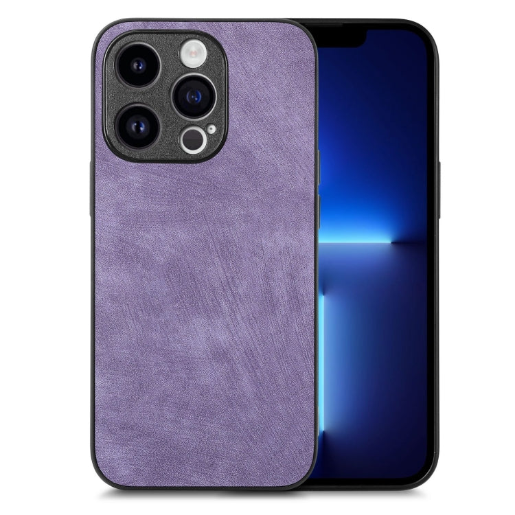 Vintage Leather PC Back Cover Phone Case, For iPhone 14 Pro Max, For iPhone 7 / 8 / SE 2022 / SE 2020, For iPhone 13 Pro Max, For iPhone 13 Pro