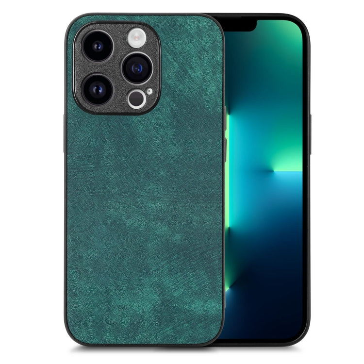 Vintage Leather PC Back Cover Phone Case, For iPhone 14 Pro Max, For iPhone 7 / 8 / SE 2022 / SE 2020, For iPhone 13 Pro Max, For iPhone 13 Pro