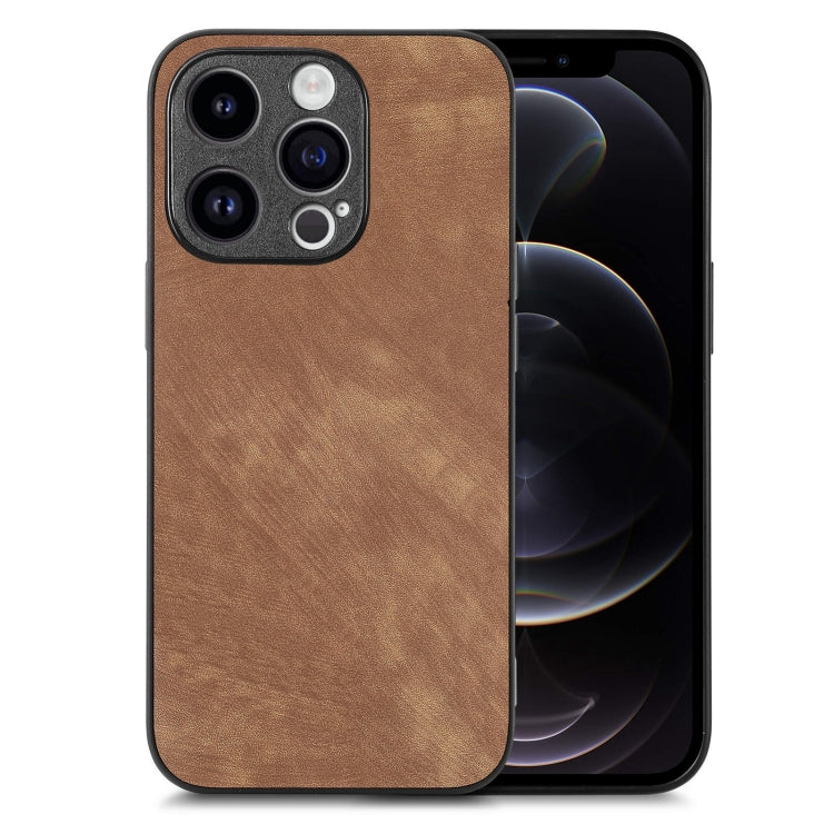 Vintage Leather PC Back Cover Phone Case, For iPhone 12 Pro, For iPhone 12 mini, For iPhone 11 Pro Max, For iPhone 11