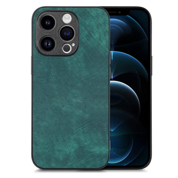 Vintage Leather PC Back Cover Phone Case, For iPhone 13, For iPhone 13 mini, For iPhone 12, For iPhone 12 Pro Max