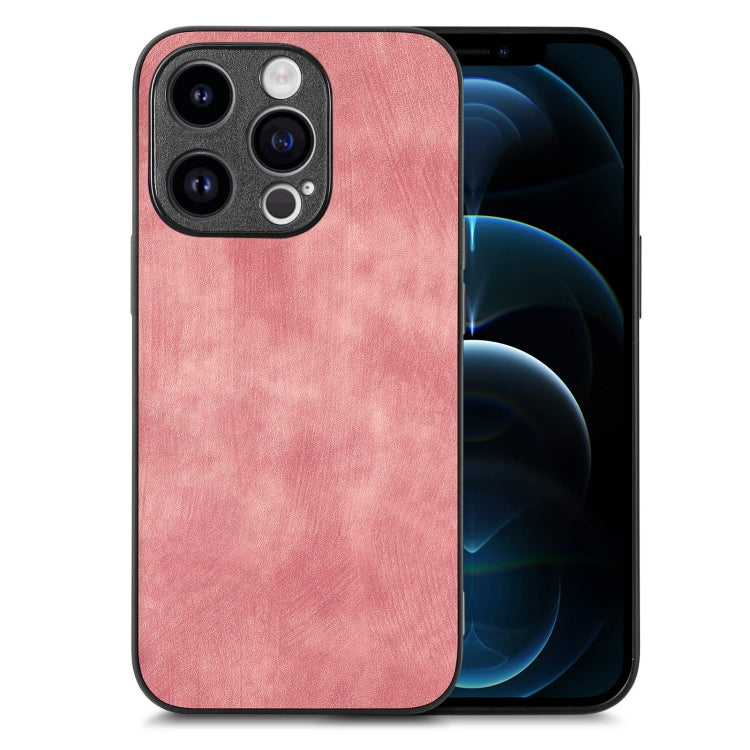 Vintage Leather PC Back Cover Phone Case, For iPhone 13, For iPhone 13 mini, For iPhone 12, For iPhone 12 Pro Max