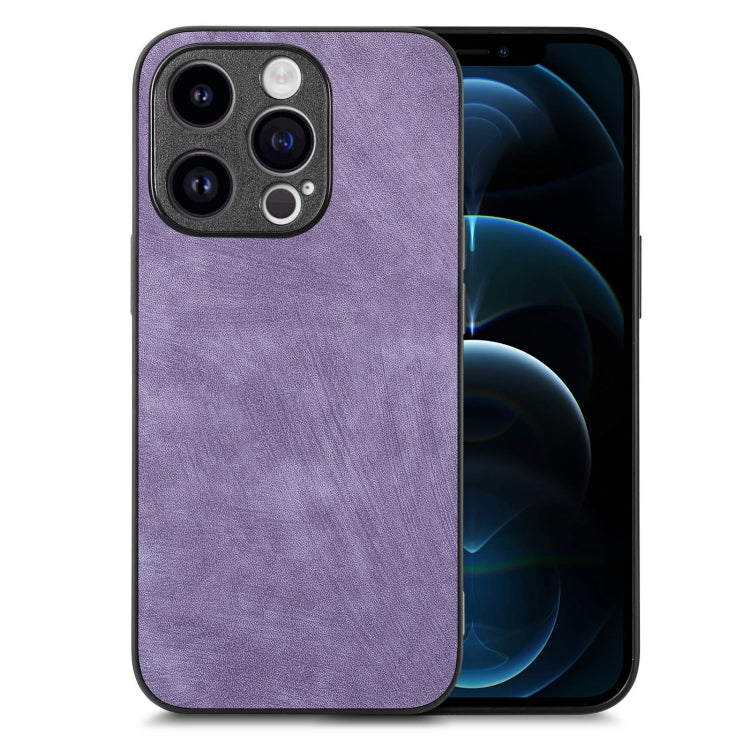 Vintage Leather PC Back Cover Phone Case, For iPhone 13, For iPhone 13 mini, For iPhone 12, For iPhone 12 Pro Max