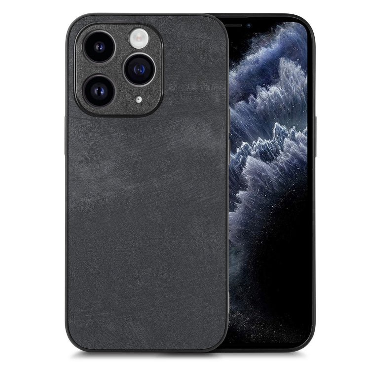 Vintage Leather PC Back Cover Phone Case, For iPhone 11 Pro, For iPhone X / XS, For iPhone XR, For iPhone XS Max