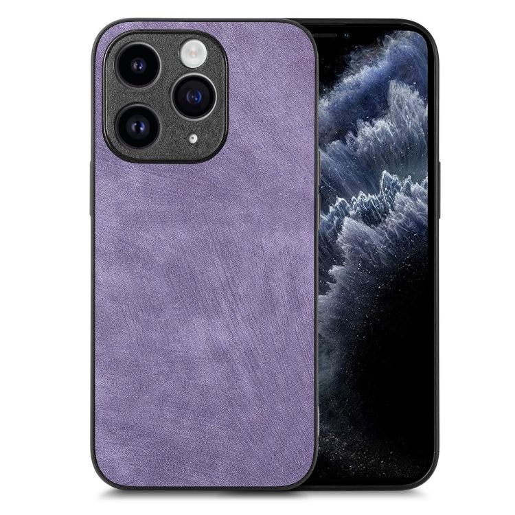 Vintage Leather PC Back Cover Phone Case, For iPhone 11 Pro, For iPhone X / XS, For iPhone XR, For iPhone XS Max