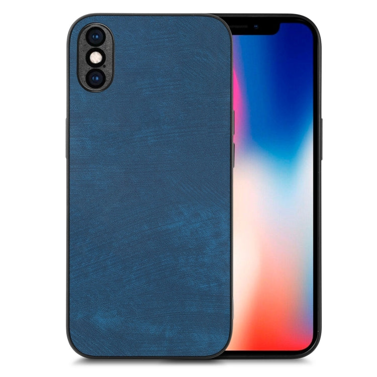 Vintage Leather PC Back Cover Phone Case, For iPhone 11 Pro, For iPhone X / XS, For iPhone XR, For iPhone XS Max