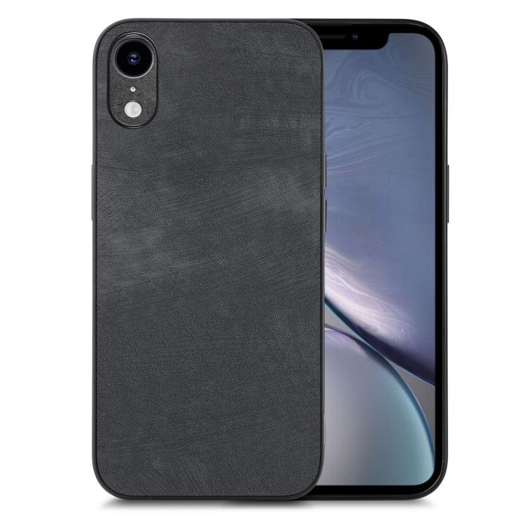 Vintage Leather PC Back Cover Phone Case, For iPhone 11 Pro, For iPhone X / XS, For iPhone XR, For iPhone XS Max