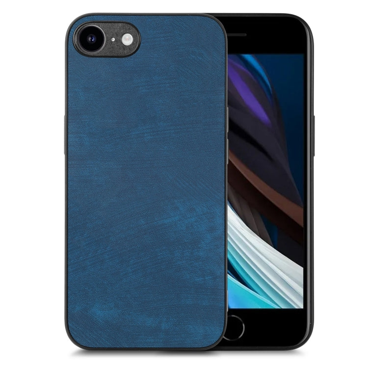 Vintage Leather PC Back Cover Phone Case, For iPhone 14 Pro Max, For iPhone 7 / 8 / SE 2022 / SE 2020, For iPhone 13 Pro Max, For iPhone 13 Pro