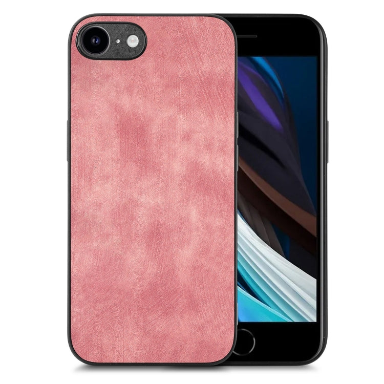 Vintage Leather PC Back Cover Phone Case, For iPhone 14 Pro Max, For iPhone 7 / 8 / SE 2022 / SE 2020, For iPhone 13 Pro Max, For iPhone 13 Pro