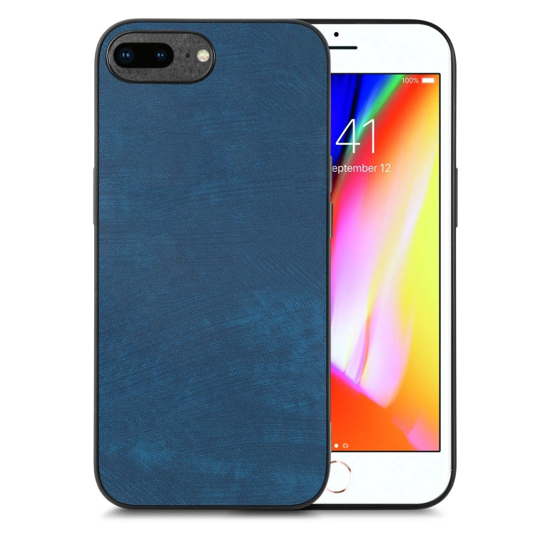 Vintage Leather PC Back Cover Phone Case, For iPhone 7 Plus / 8 Plus, For iPhone 6 Plus / 6s Plus, For iPhone 6 / 6s
