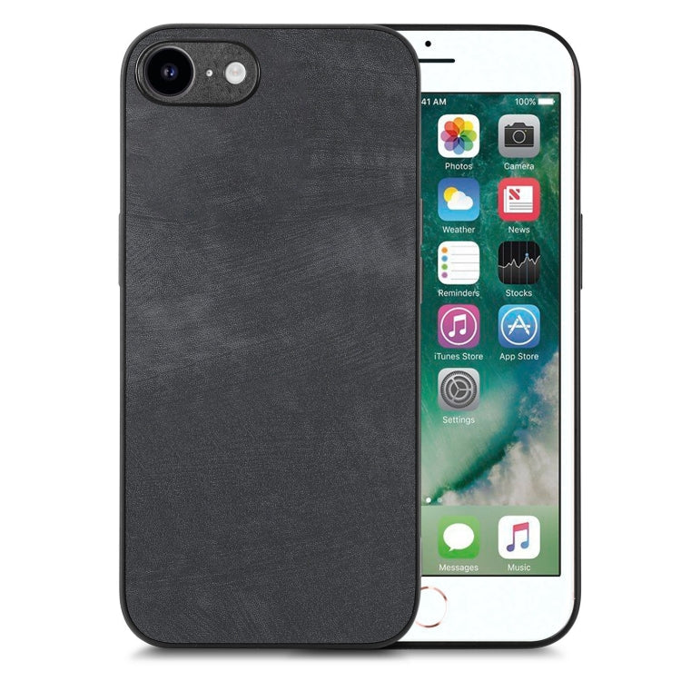 Vintage Leather PC Back Cover Phone Case, For iPhone 7 Plus / 8 Plus, For iPhone 6 Plus / 6s Plus, For iPhone 6 / 6s
