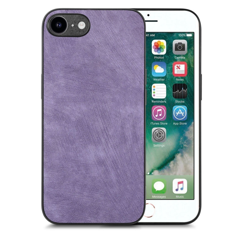 Vintage Leather PC Back Cover Phone Case, For iPhone 7 Plus / 8 Plus, For iPhone 6 Plus / 6s Plus, For iPhone 6 / 6s