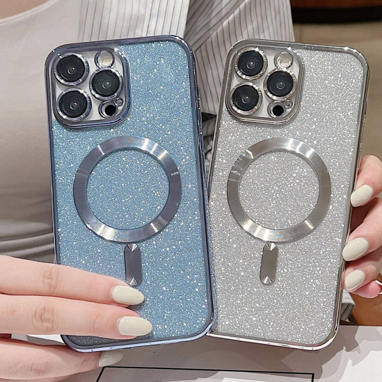 Glitzer-Galvanik MagSafe TPU-Handyhülle, für iPhone 14 Pro, für iPhone 14 Pro Max, für iPhone SE 2022 / 7 / 8