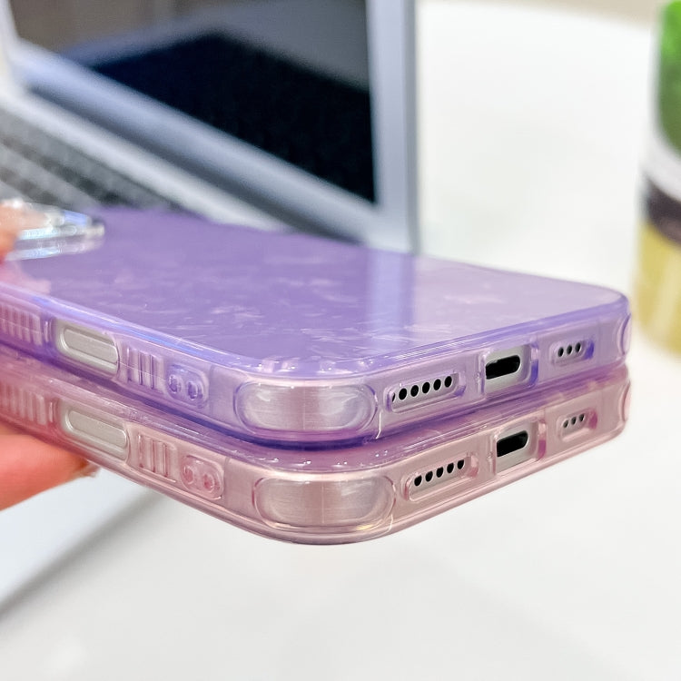 Plating Glitter Texture TPU Phone Case with Lens Film, For iPhone 15 Pro