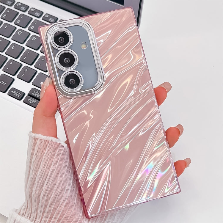 Plating Glitter Texture TPU Phone Case with Lens Film, For Samsung Galaxy A15 5G