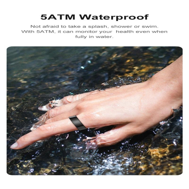 R09 SIZE 12 Smart Ring, Support Heart Rate / Blood Oxygen / Sleep Monitoring / Multiple Sports Modes