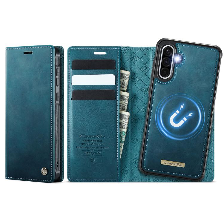 CaseMe C49 Magnetic RFID Blocking Detachable Wallet Leather Phone Case, For Samsung Galaxy A57 5G, For Galaxy S25 FE, For Samsung Galaxy S25 Edge 5G, For Samsung Galaxy A56 5G