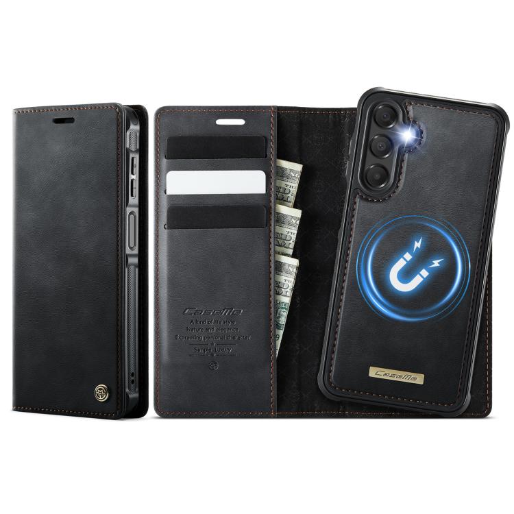 CaseMe C49 Magnetic RFID Blocking Detachable Wallet Leather Phone Case, For Samsung Galaxy S24+ / S25+, For Samsung Galaxy A14 5G / M44, For Samsung Galaxy A55 / A35 5G, For Samsung Galaxy A13 / A04s