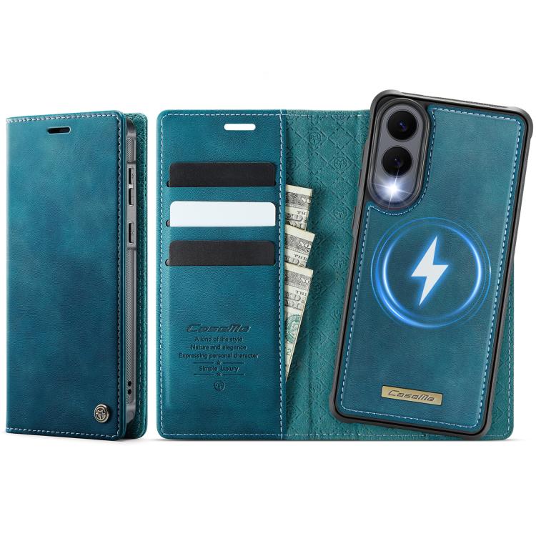 CaseMe C49 Magnetic RFID Blocking Detachable Wallet Leather Phone Case, For Samsung Galaxy A57 5G, For Galaxy S25 FE, For Samsung Galaxy S25 Edge 5G, For Samsung Galaxy A56 5G