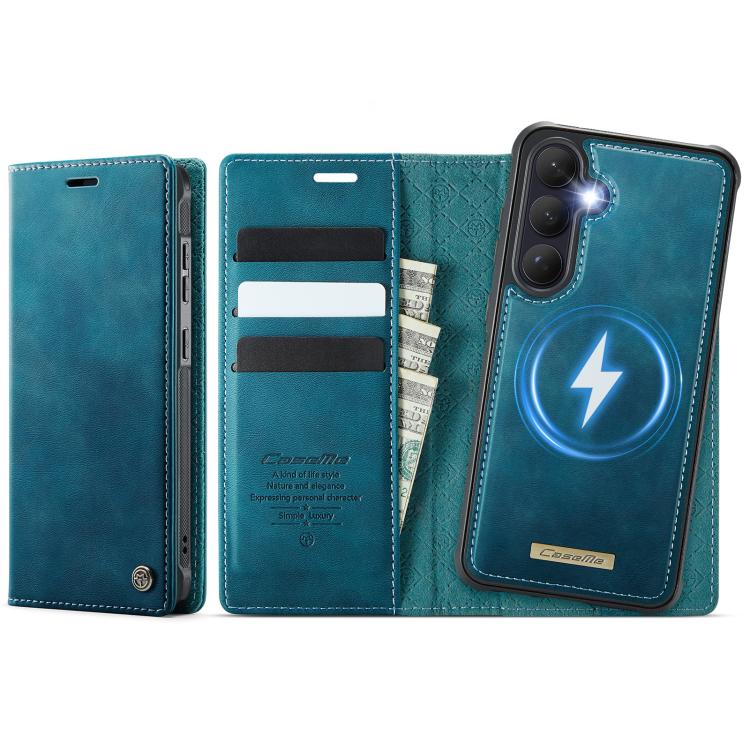 CaseMe C49 Magnetic RFID Blocking Detachable Wallet Leather Phone Case, For Galaxy S26 FE 5G, For Samsung Galaxy S26+ 5G, For Samsung Galaxy S26 Ultra 5G, For Samsung Galaxy S26 5G