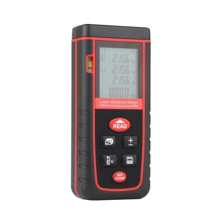 RZ-S60 Tragbares Hand-Laser-Entfernungsmessgerät, Messbereich: 60 m, RZ-S60
