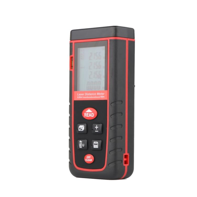 RZ-S60 Tragbares Hand-Laser-Entfernungsmessgerät, Messbereich: 60 m, RZ-S60