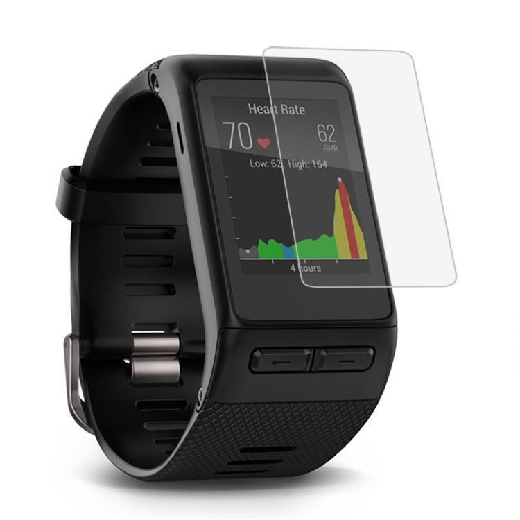 0.26mm 2.5D Hartglasfolie, für Fitbit Blaze, für Fitbit Versa, für Galaxy Watch R500, für Samsung Gear S2, für Samsung Gear S3, für Galaxy Watch Active 42mm, für Garmin Edge 1030, für Garmin vivoactive 3, für Garmin vivoactive HR