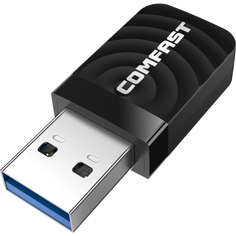 COMFAST CF-812AC USB-WLAN-Adapter – 1300 Mbit/s WLAN-Netzwerk-USB-WLAN-Adapter, CF-812AC
