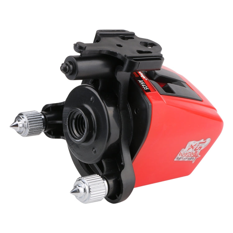 AK435 Laser Level 3D Self Leveling 2 Line Lasers Horizontal Vertical Lasers Level 360 Tripod Mini Laser Levels