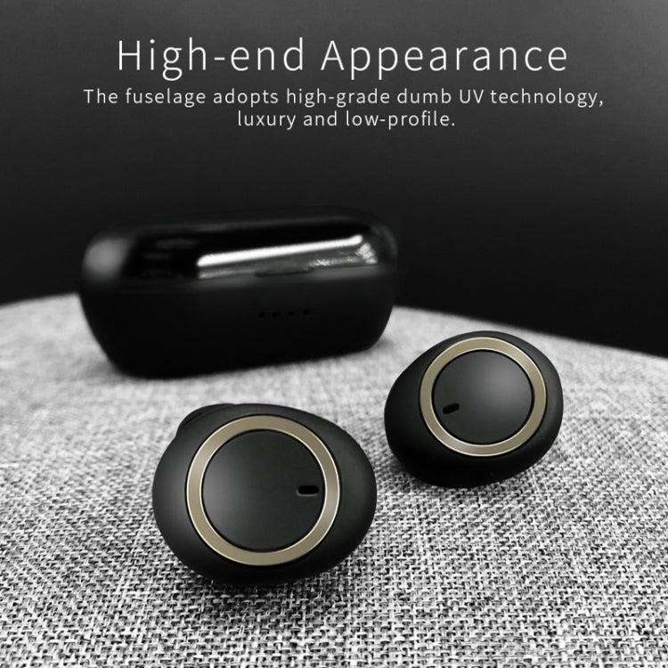 TWS-A1 Bluetooth-Headset 5.0 True Wireless Mini unsichtbare Sport-Lauf-Musik-Ohrhörer mit Ladebox und Mikrofon