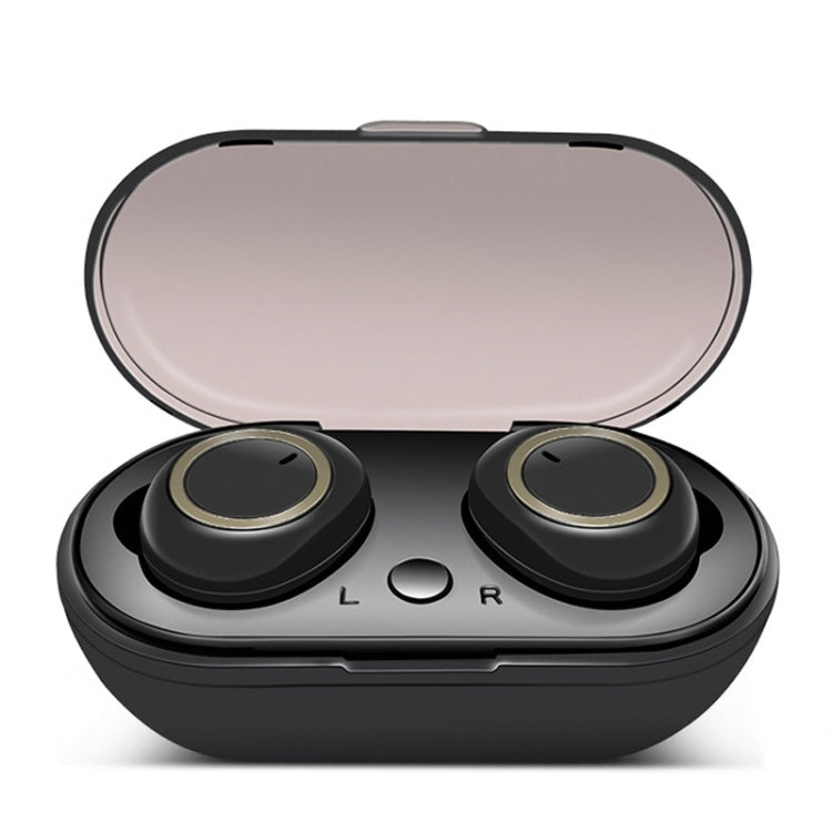 TWS-A1 Bluetooth-Headset 5.0 True Wireless Mini unsichtbare Sport-Lauf-Musik-Ohrhörer mit Ladebox und Mikrofon