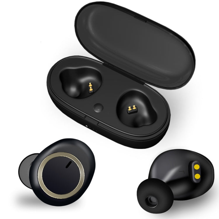 TWS-A1 Bluetooth-Headset 5.0 True Wireless Mini unsichtbare Sport-Lauf-Musik-Ohrhörer mit Ladebox und Mikrofon
