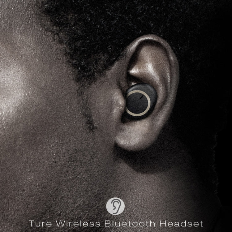 TWS-A1 Bluetooth-Headset 5.0 True Wireless Mini unsichtbare Sport-Lauf-Musik-Ohrhörer mit Ladebox und Mikrofon
