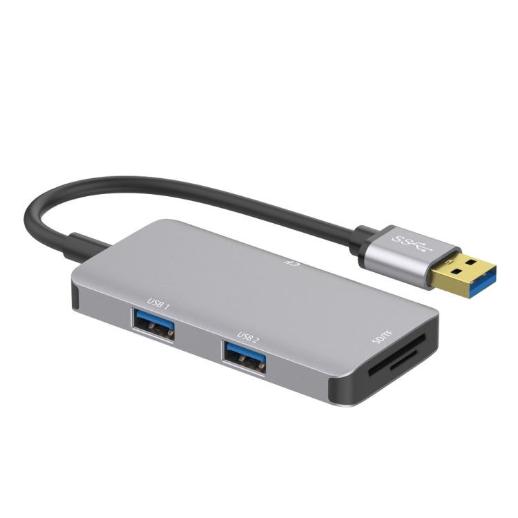 Onten 8107 USB3.0 HUB mit CF SD TF Kartenleser, 8107