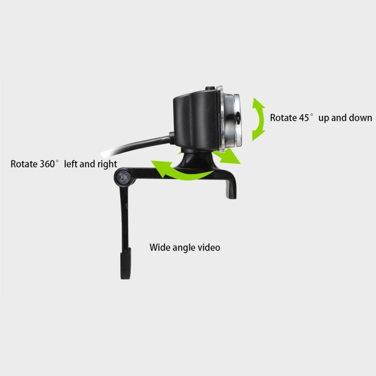 B01 HD-Webcam Integriertes Mikrofon Intelligente Webkamera USB-Streaming-Live-Kamera mit Rauschunterdrückung