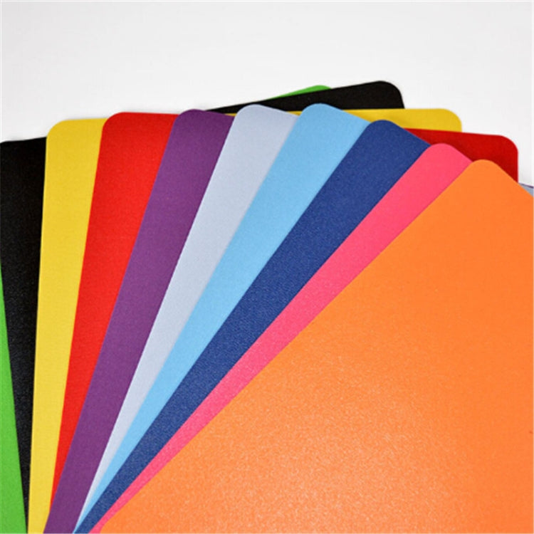 10 PCS Optical Solid Color Office Computer Anti-Slip Wrist Rests Mouse Pad