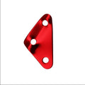 3 PCS Triangle Aluminum Alloy Wind Rope Buckle Adjustment Buckle Tent Canopy Pull Rope Slip Rope Buckle Accessories