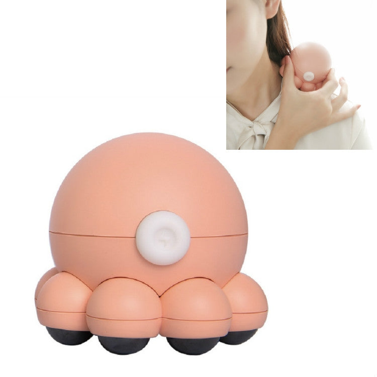 Small Octopus Shoulder and Neck Massager Multifunctional Household Hot Compress Cervical Massager